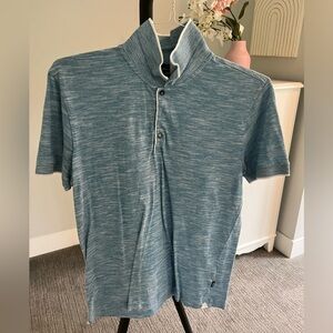 Blue Hugo Boss Casual Button Down Shirt